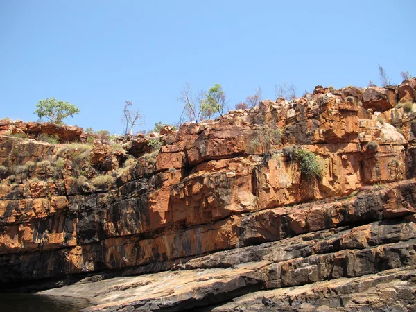 Dzwon wąwóz, kimberley, australia Zachodnia — Zdjęcie stockowe