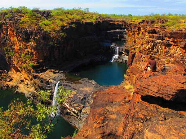 Mitchell falls, kimberley, west australia — Stock Photo, Image