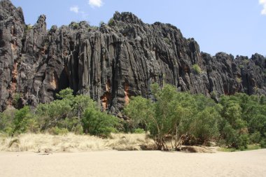 windjana gorge, gibb nehir, kimberley, Batı Avustralya