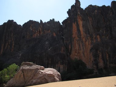 windjana gorge, gibb nehir, kimberley, Batı Avustralya