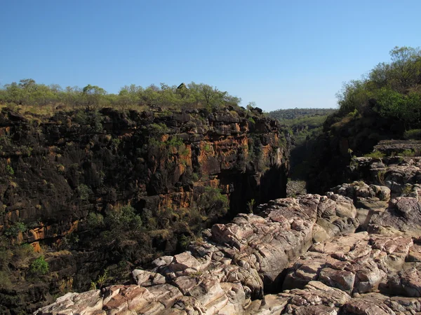 Μίτσελ πέφτει, kimberley, Δυτική Αυστραλία — Φωτογραφία Αρχείου