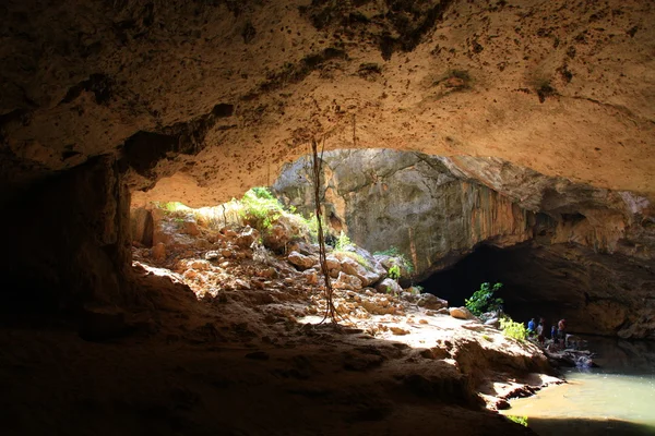 Tunnel creek, gibb river, kimberley, oeste da Austrália — Fotografia de Stock