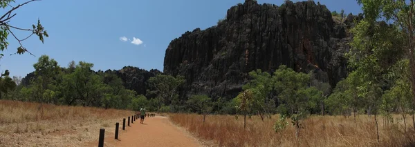 Desfiladero de windjana, gibb river, kimberley, australia occidental — Foto de Stock