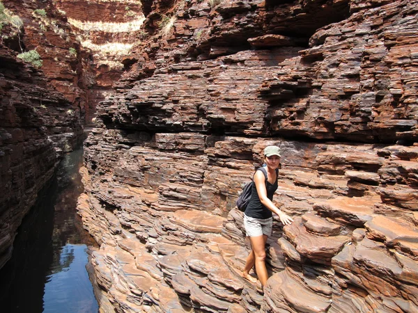 Parque Nacional Karijini, Austrália Ocidental — Fotografia de Stock