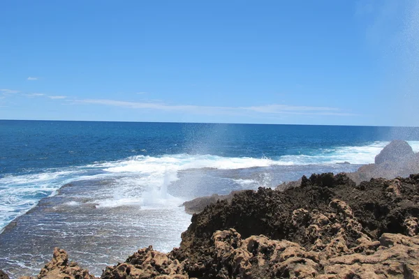 Wybijaj otwory na stacji Gnaraloo, Australia Zachodnia — Zdjęcie stockowe