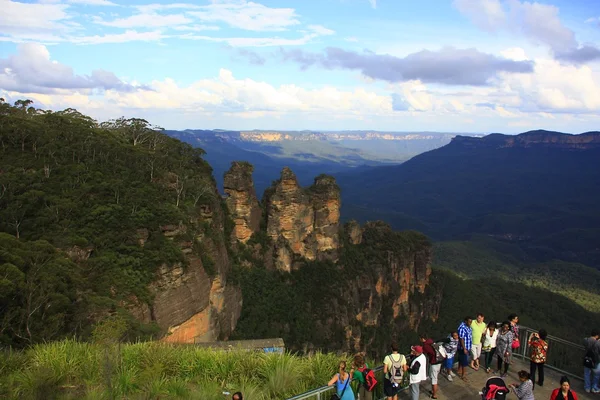 Parque nacional das montanhas azuis — Fotografia de Stock