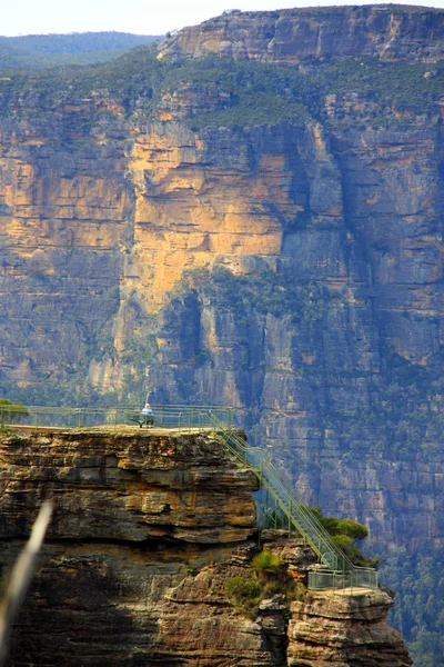 Parque nacional das montanhas azuis — Fotografia de Stock