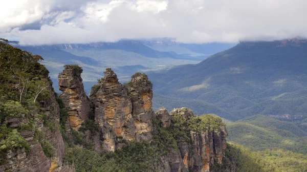 Parque nacional das montanhas azuis — Fotografia de Stock