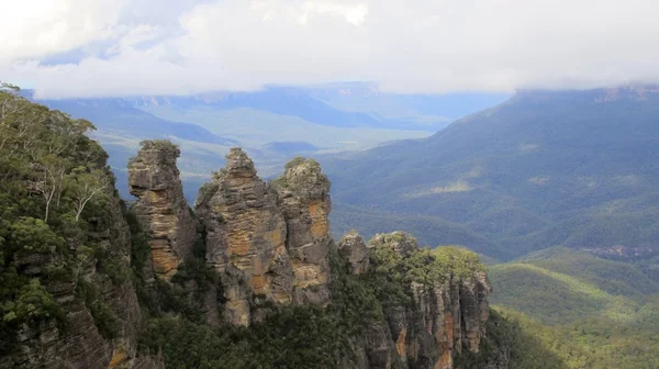 Parque nacional das montanhas azuis — Fotografia de Stock