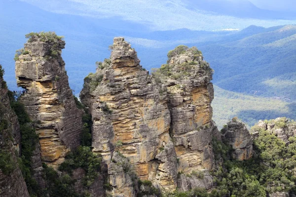 Parque nacional das montanhas azuis — Fotografia de Stock