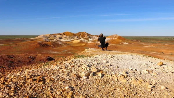 Το Breakaways, Coober Pedy, Νότια Αυστραλία — Φωτογραφία Αρχείου