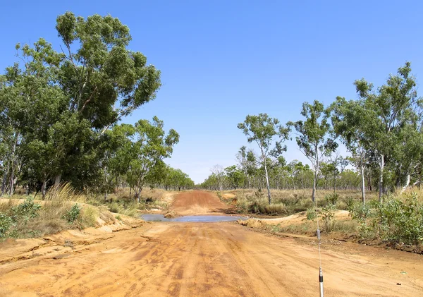 Weg van de Outback, Australië — Stockfoto