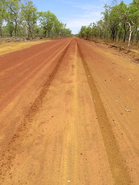 Weg van de Outback, Australië — Stockfoto