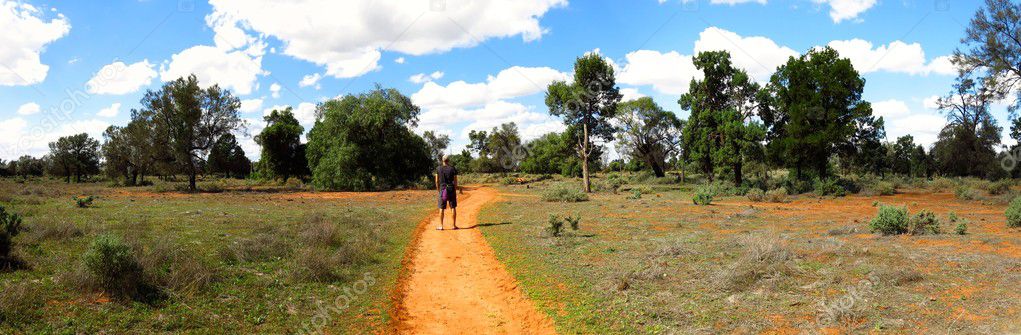 outback road, australia