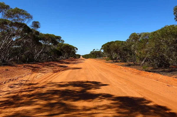 Outback road, Ausztrália — Stock Fotó