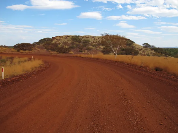Outback road, Ausztrália — Stock Fotó