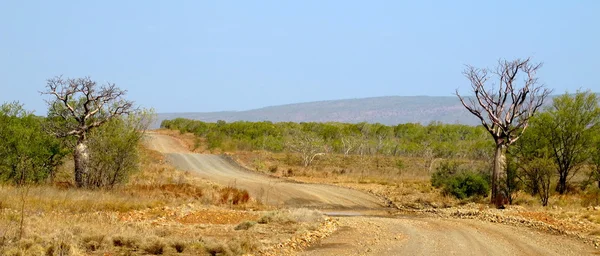 Weg van de Outback, Australië — Stockfoto