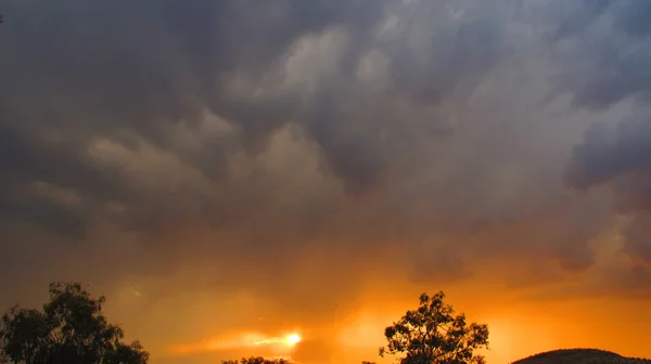 Sunset at Cape Range National Park, Western Australia — Stock Photo, Image