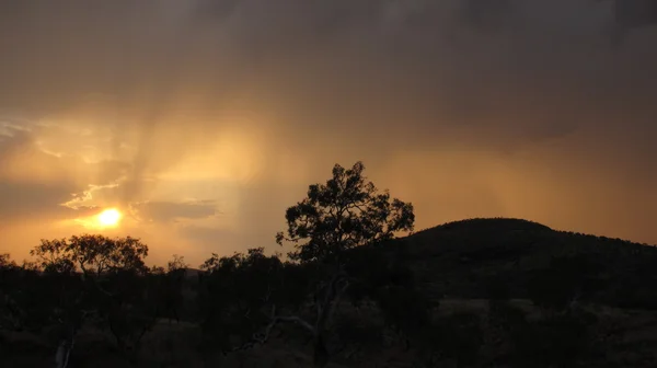 Sunset at Cape Range National Park, Western Australia — Stock Photo, Image