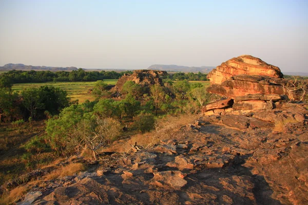 Vista al ubirr, parque nacional de kakadu, australia — Foto de Stock