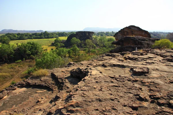 Visa på ubirr, kakadu nationalpark, Australien — Stockfoto