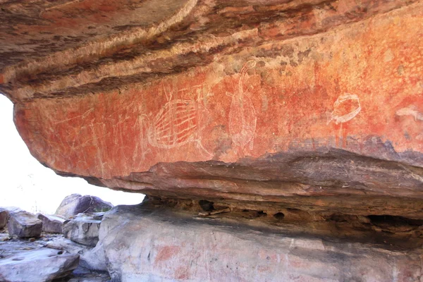 ubirr, kakadu Ulusal Parkı, northern territory, Avustralya Aborjin rock sanat