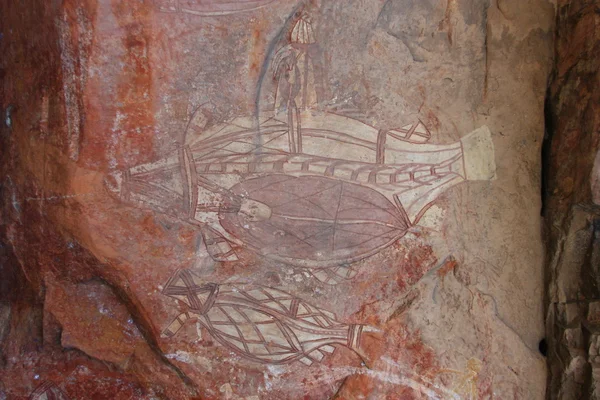 ubirr, kakadu Ulusal Parkı, northern territory, Avustralya Aborjin rock sanat