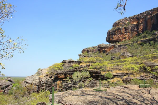 Nourlangie rock v kakadu national park, nt Austrálie — Stock fotografie