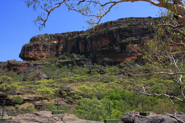 Nourlangie rock no parque nacional de kakadu, nt austrália — Fotografia de Stock