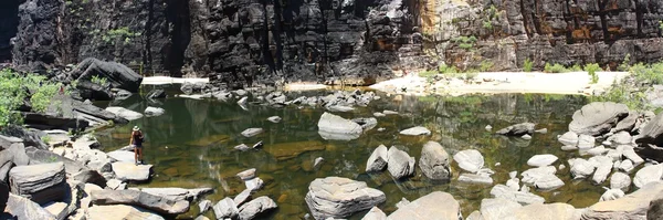 吉姆吉姆瀑布，卡卡杜国家公园，北方领土，澳大利亚 — 图库照片