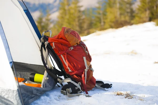 Zaino e oggetti per il viaggio . — Foto Stock