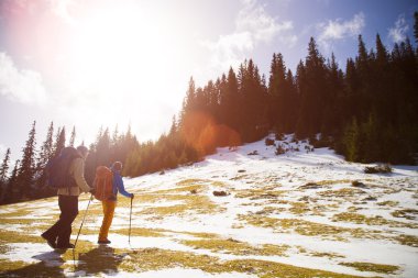 Dağlarda iki dost..