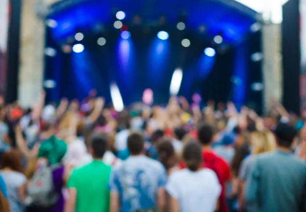 Persone che si divertono al concerto. — Foto Stock