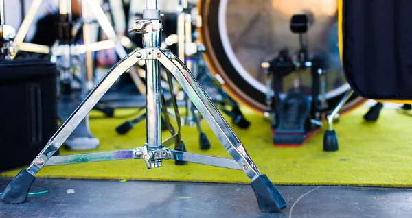 O tambor no palco . — Fotografia de Stock