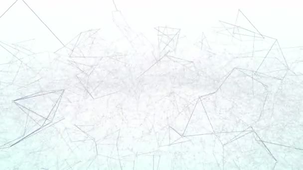 4k Technology Abstract Animation Background. Seamless Loop. — Stock Video