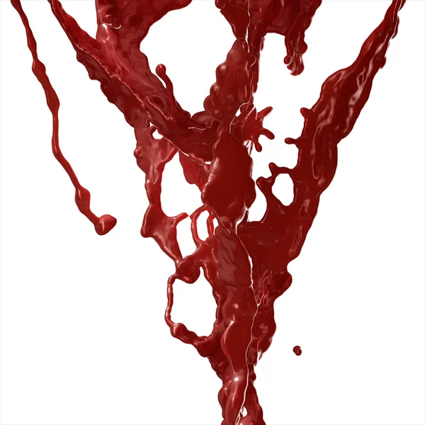 Blood Splashing. — Stock Photo, Image