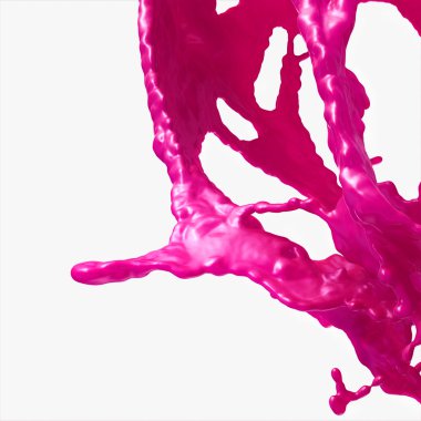 renkli boya splash