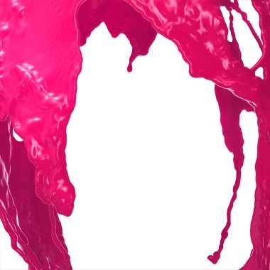 renkli boya splash