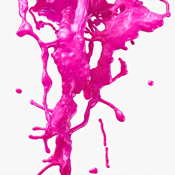 Colored Paint Splash — Stock Photo, Image