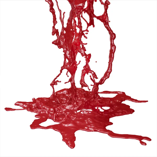 Blood Splashing. — Stock Photo, Image