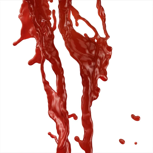 Blood Splashing. — Stock Photo, Image