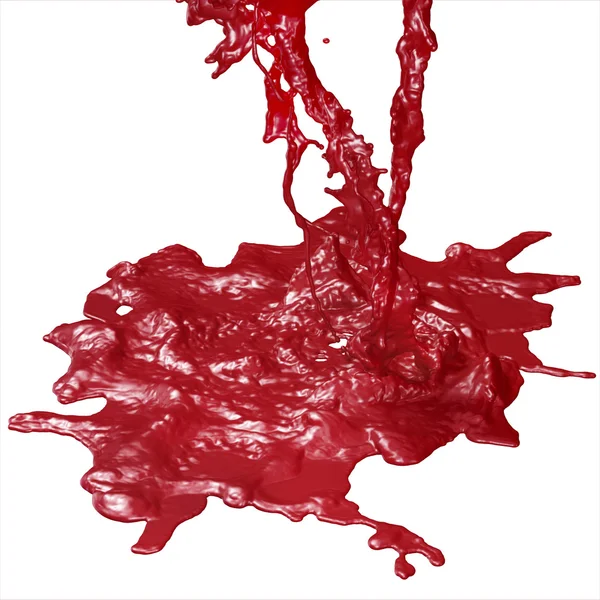 Splashing sânge . — Fotografie, imagine de stoc