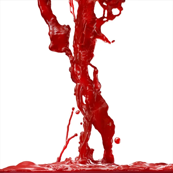 Blood Splashing. — Stock Photo, Image