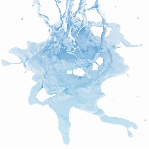 Abstract Splash of Water on a white background — Stock Photo, Image