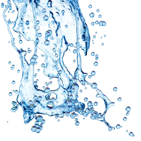 Caída de gotas de agua — Foto de Stock