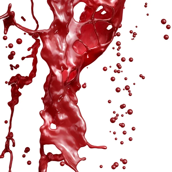 Blood Splashing — Stock Photo, Image