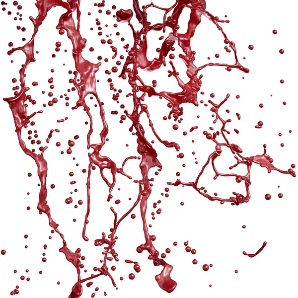 Blood Splashing — Stock Photo, Image