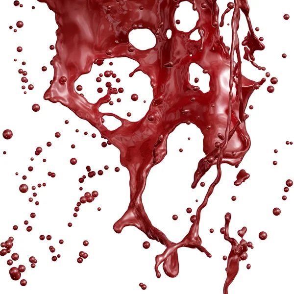 Blood Splashing — Stock Photo, Image