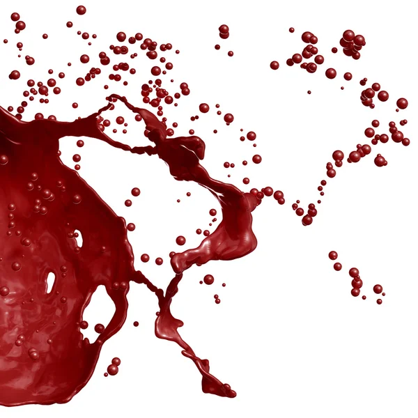 Spruzzi di sangue — Foto Stock