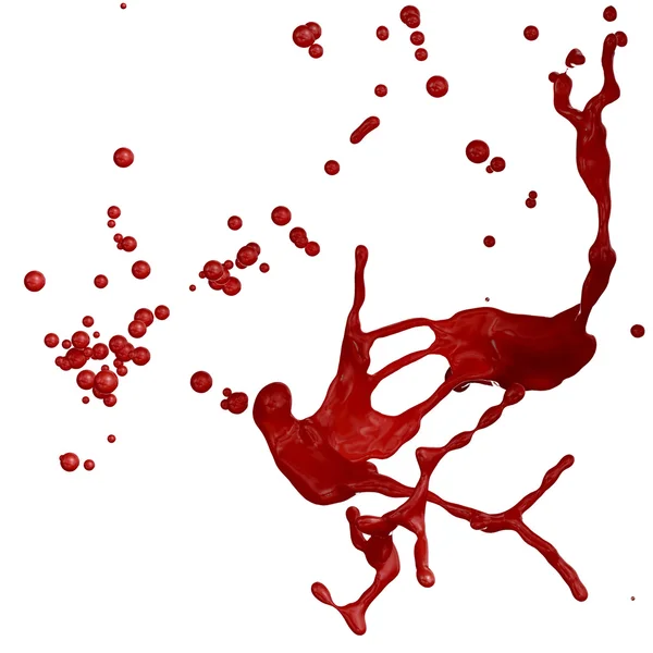 Blood Splashing — Stock Photo, Image